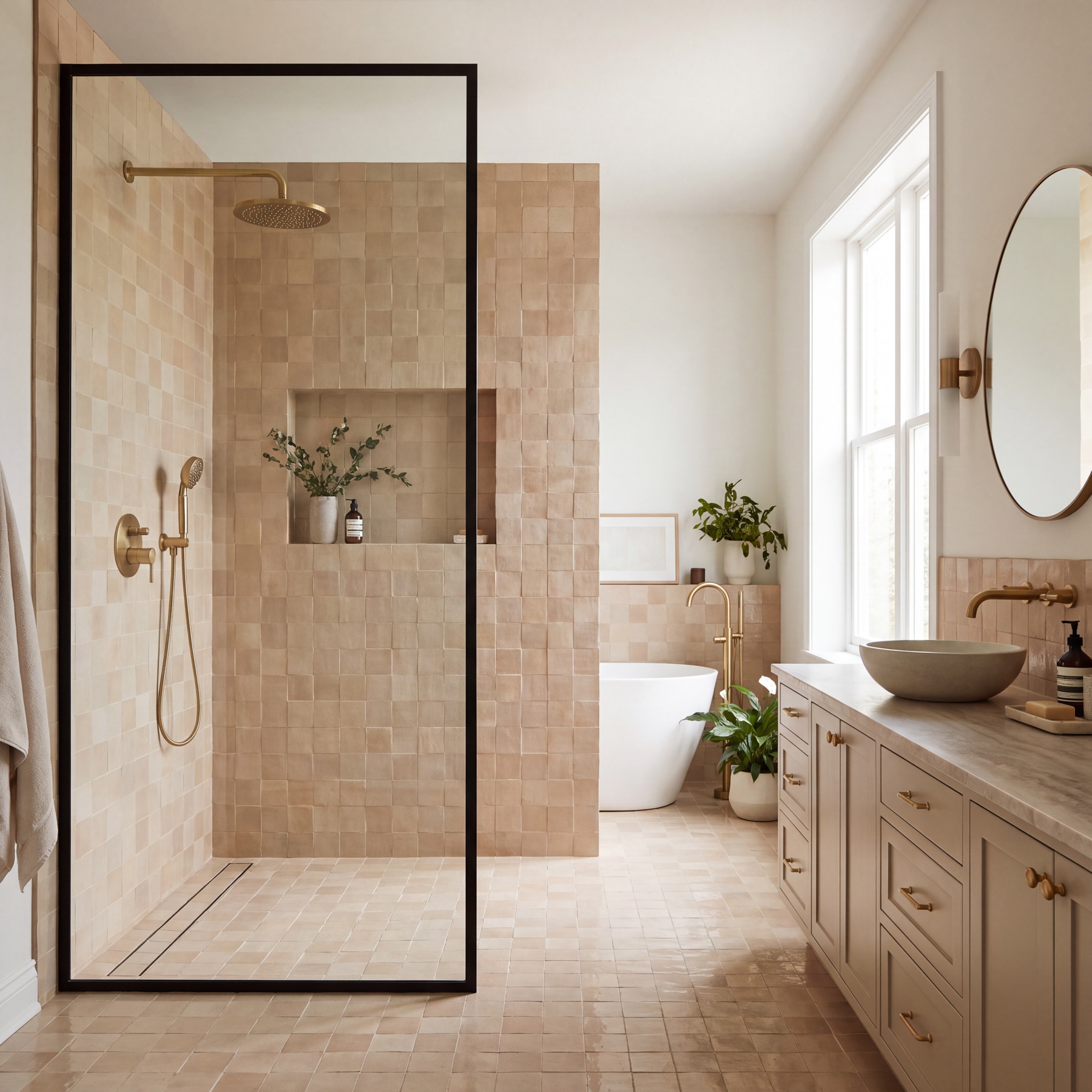 Baño con zellige en Campanar